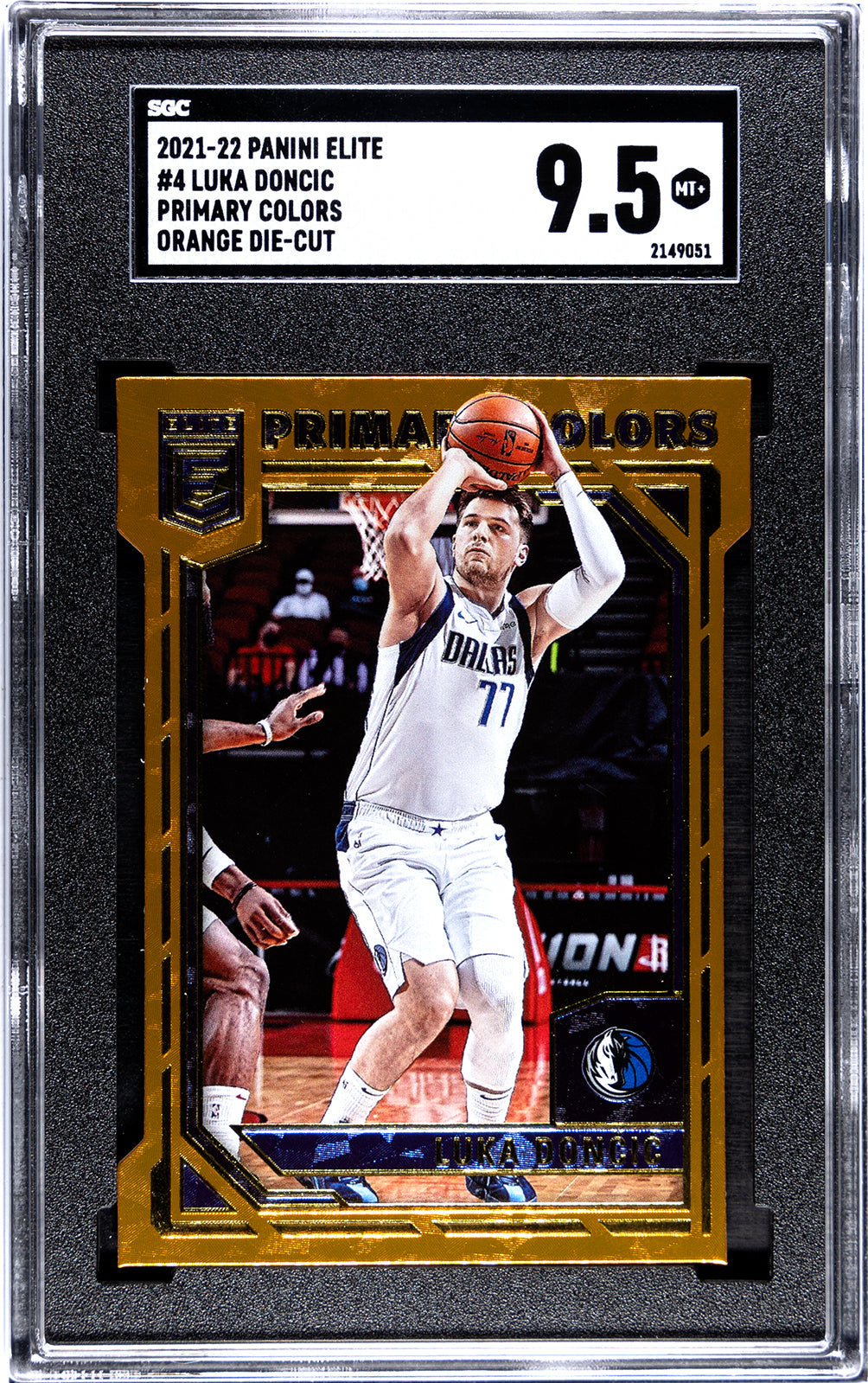 doncic_luka_2021-22_panini_elite_4_luka_doncic_primary_colors_orange_die-cut_sgc-grade-9pt5_auth-2149051