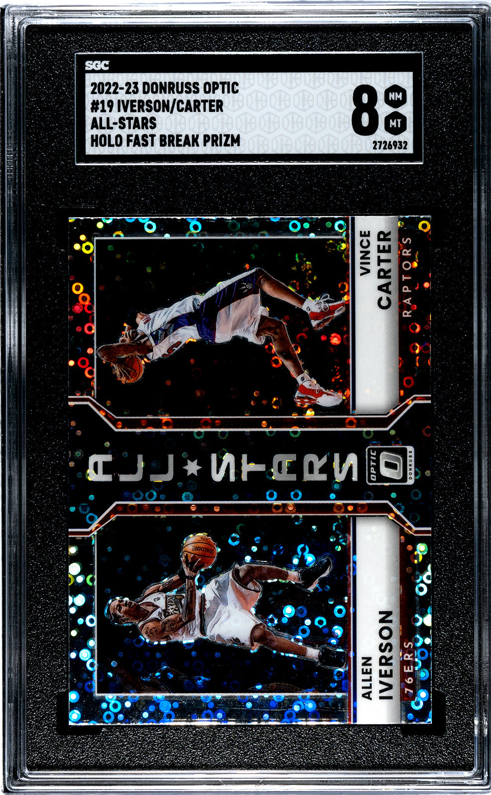 Donruss Iverson Carter  - SGC 8
