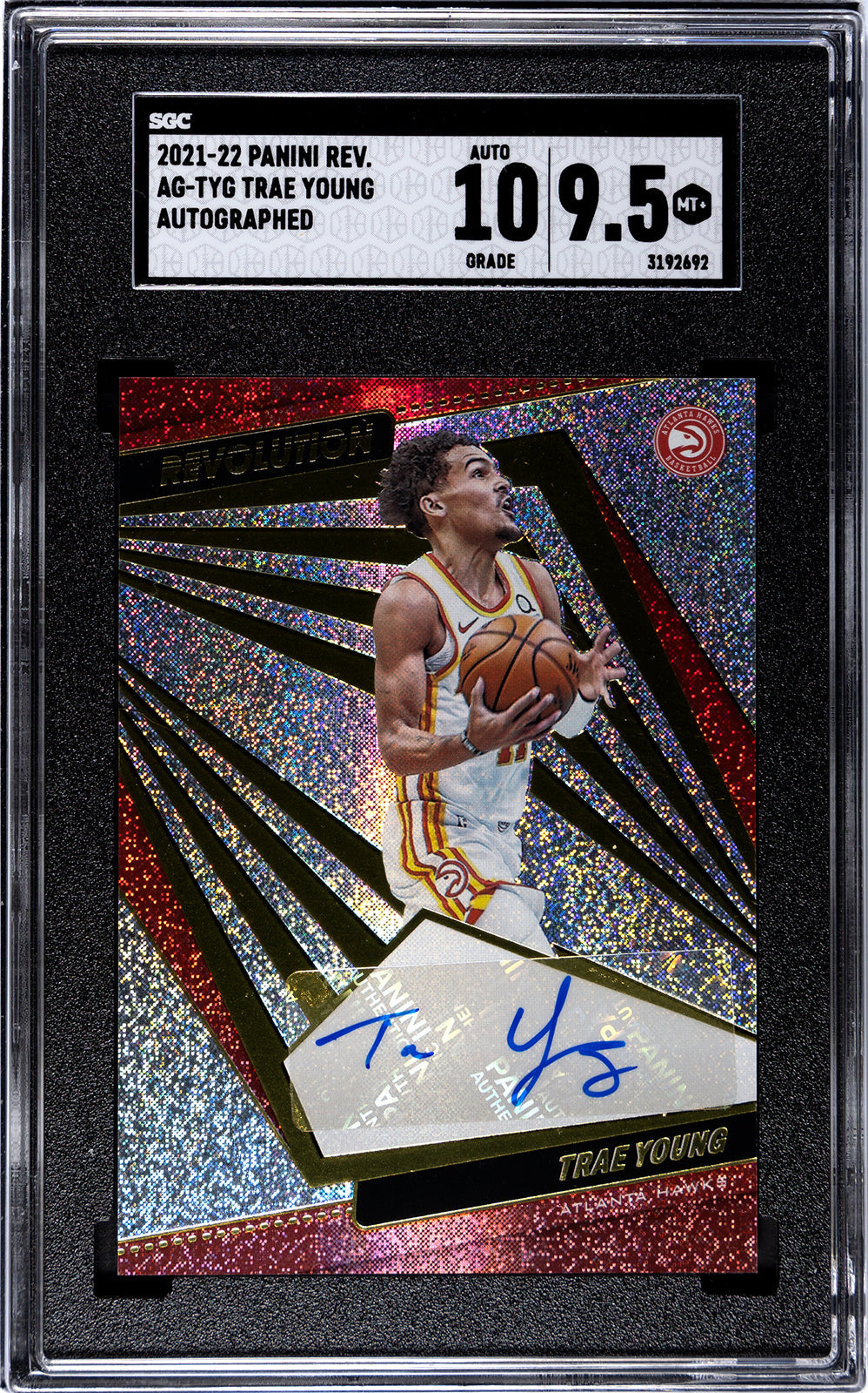 2021-22 Trae Young Panini Revolution - SGC 9.5